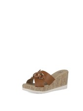 Ciabattine donna cuoio Cleo