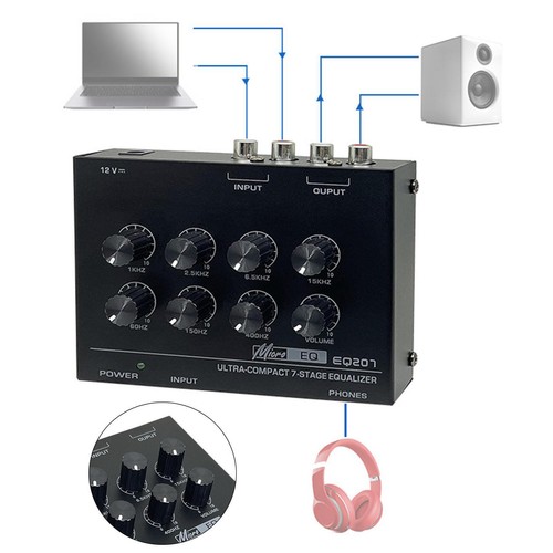 Eq207 mixer audio - mixer,