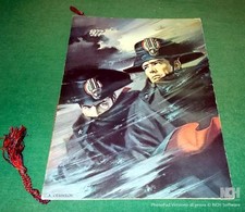 CALENDARIO dell'Arma dei CARABINIERI del 1977 con cordoncino