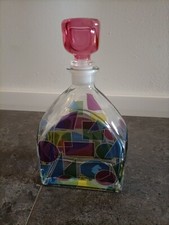 Decanter/Bottiglia In Vetro Colorato Bormioli Vintage