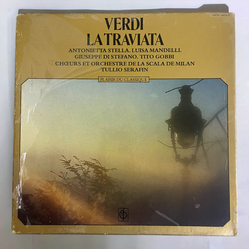 Verdi traviata vinyl - verdi, la