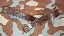 Officer Pistol Belt Cinturone Sam Brown Ufficiale Regio Esercito WW2