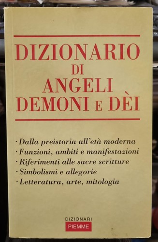 Dizionario angeli demoni e - dizionario,