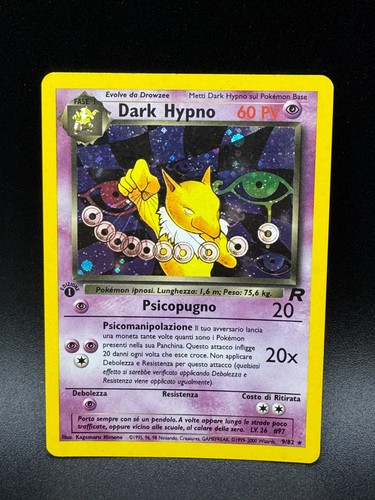 Pokèmon 1999 dark hypno - pokèmon, 9/82