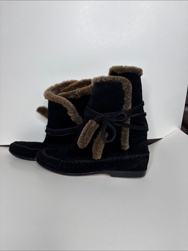 Stivali shearling mocassino - stivali,