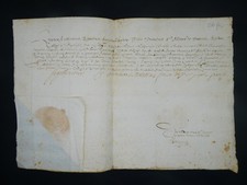 Dauphiné. Manoscritto Antico