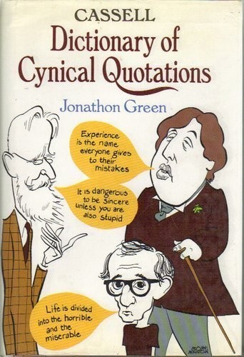 Cassell dictionary cynical - dictionary, of