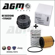 COPERCHIO TAPPO CALOTTA + FILTRO OLIO ORIGINALE FIAT PANDA PUNTO DUCATO 55231346