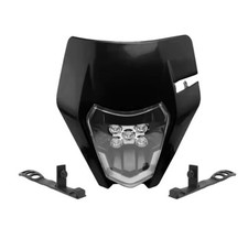 Piastra faro LED moto per KTM