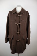 IVY OXFORD MONTGOMERY CAPPOTTO COAT UOMO 52 VINTAGE MAN JACKET LANA WOOL CASUAL