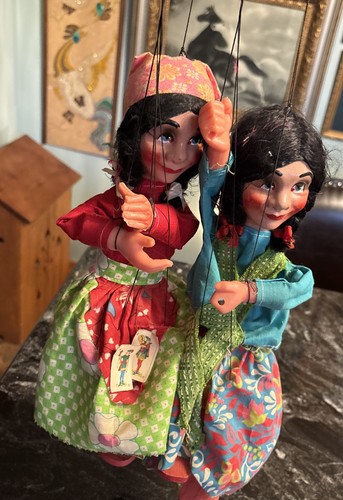 Coppia pupazzo vintage - , arte