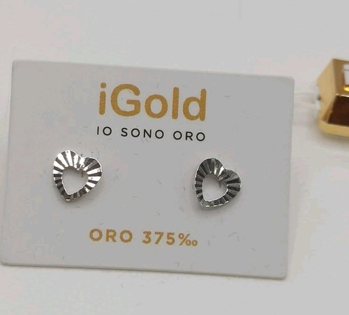 Orecchini oro bianco - in,