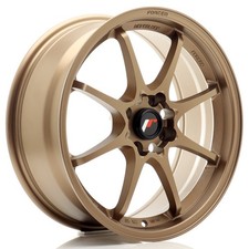 Un cerchio Cerchi JR Wheels JR5 17x7 ET38 4x114,3 Bronzo anodizzato scuro