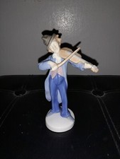 Vintage Limoges Violinist