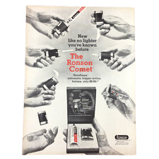 Accendino ronson comet 1966 - accendino,