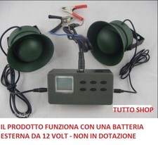 RICHIAMO ELETTRONICO FONOFILO DIGITALE ALTA DEFINIZIONE 70W  WATERPOOF NOVITA!!
