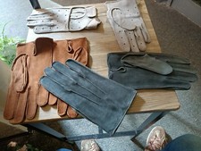  Set 03 Paia Guanti Guida Uomo Donna, Mai Indossati, Misura 8,5