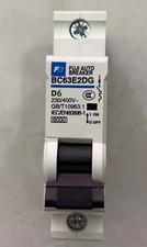 Fuji Interruttore elettrico in miniatura MCB BC63E2DG-1P D6 6A