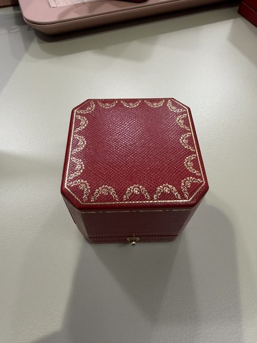 Cartier vintage ring box - cartier,