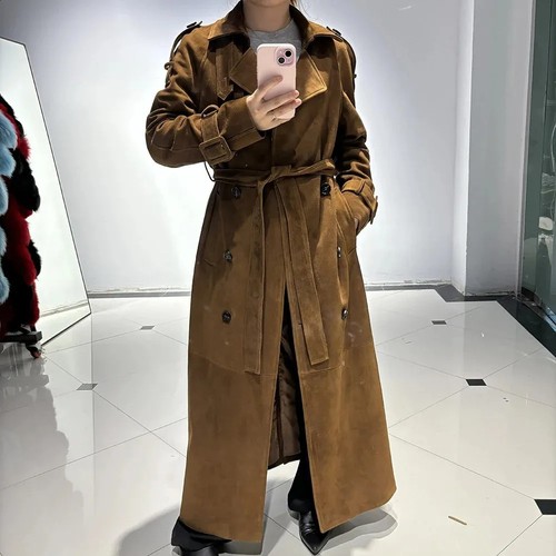 Cappotto lungo trench - , donna