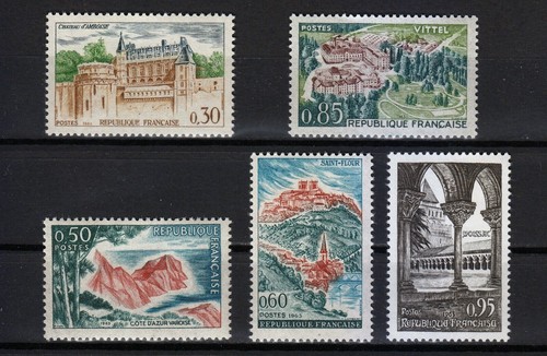 Francia 1963 mnh 1444 1448 - francia, 1444-1448