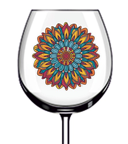 12x mandala decorazione - 12x,