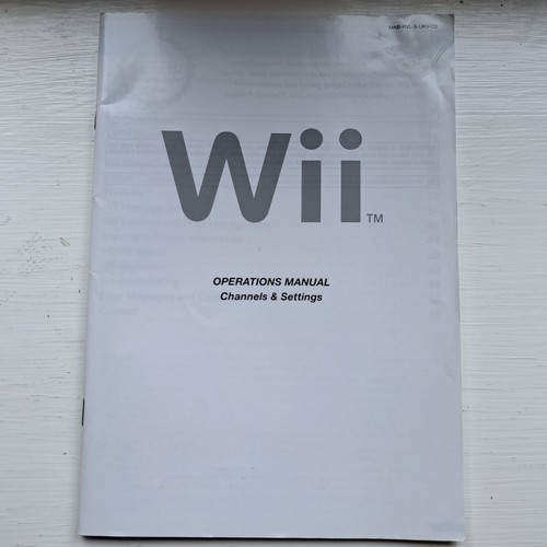 Nintendo wii manuale - nintendo,