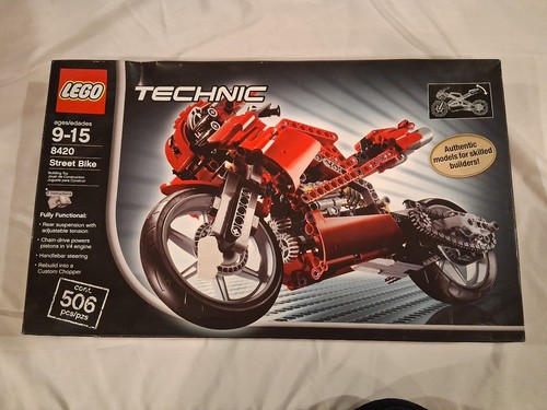 Lego technic street bike - street,