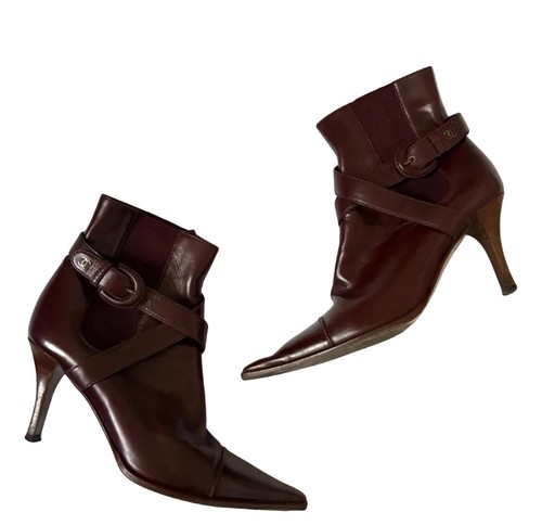 Chanel wine red pointy - eu,