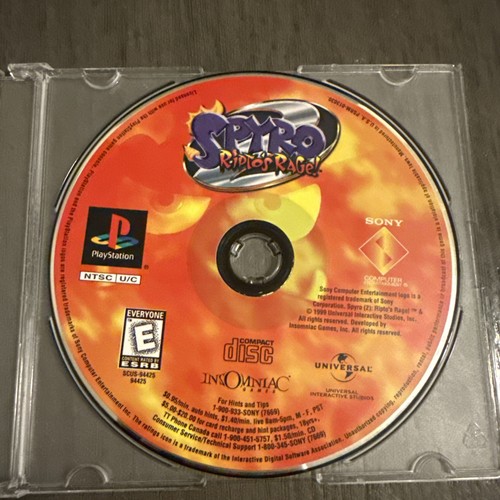 Spyro ripto rage sony - rage, (sony