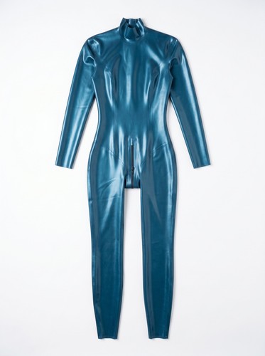 Neuf catsuit latex bleu - catsuit,