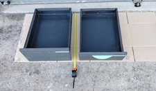 Coppia Cassetti in Metallo per Cassettiera Stile Industriale Come Da Fotografie