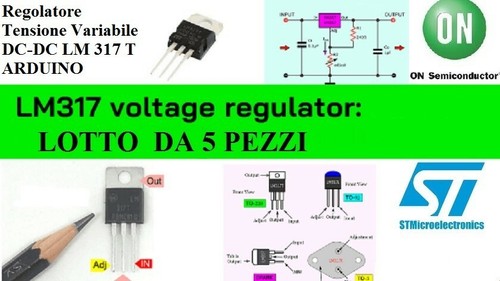 Lm317 regolatore tensione - lm317,
