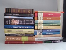 Lotto 20 Volumi Biografie Autobiografie editori vari, famiglia cristiana 800 900