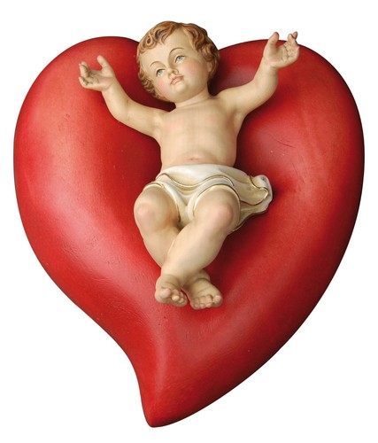 Statua del gesù bambino - bambino, con