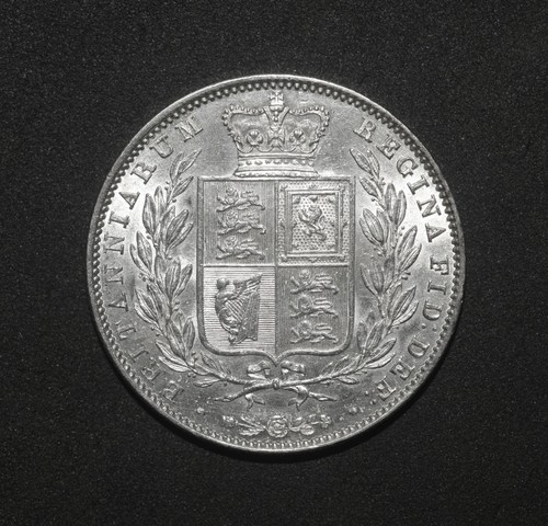 Victoria mezza corona 1849 - victoria.,