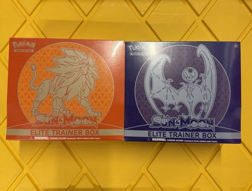 Pokemon tcg sole luna set - e,
