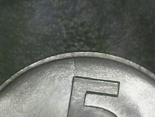 5 LIRE 1954 VARIANTE FIRMA