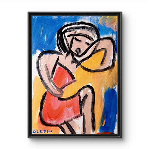 Tela originale arte donna x - originale, 9