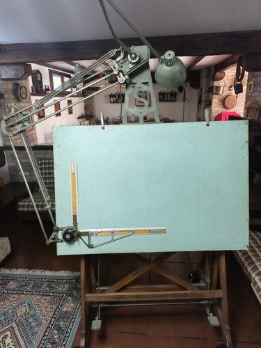 Tecnigrafo legno disegno - in,