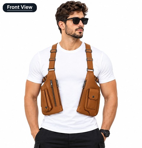 Borsa tracolla uomo vintage - borsa,