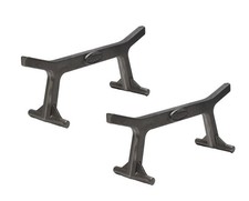 Coppia di alari in ghisa per