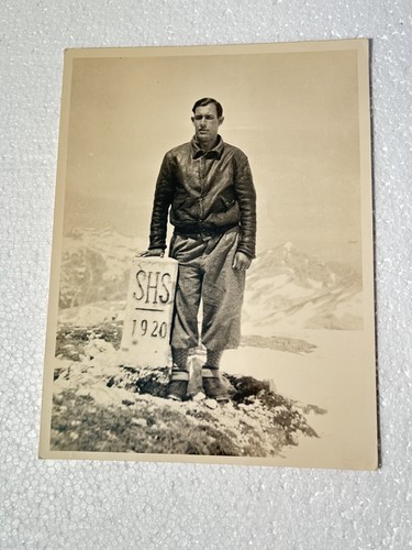 Ritratto montagna 1920 vecchia - montagna,