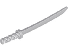 6PZ LEGO ARMI PER MINIFIGURE NINJA NINJAGO SPADA KATANA GRIGIO PEZZI