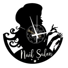 Orologio da parete arredamento casa - donna SHOP manicure salone di bellezza salone unghie studio unghie