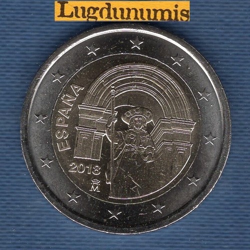 Euro commémo espagne 2018 - euro,