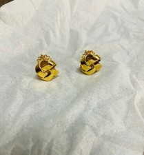 Orecchini A Nodo In Oro Giallo