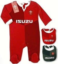 Galles Wru Rugby Kit Bambini