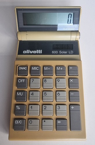 Calcolatrice olivetti 600 - olivetti,