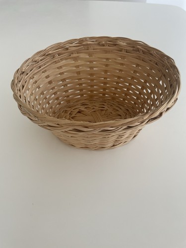 Cesto vimini intrecciato - vimini,